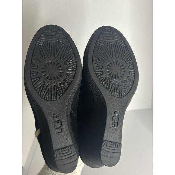 Ugg Alexandria Wedge Boot Women's Ankle Bootie Size 9.5 Lined - Picture 7 of 11